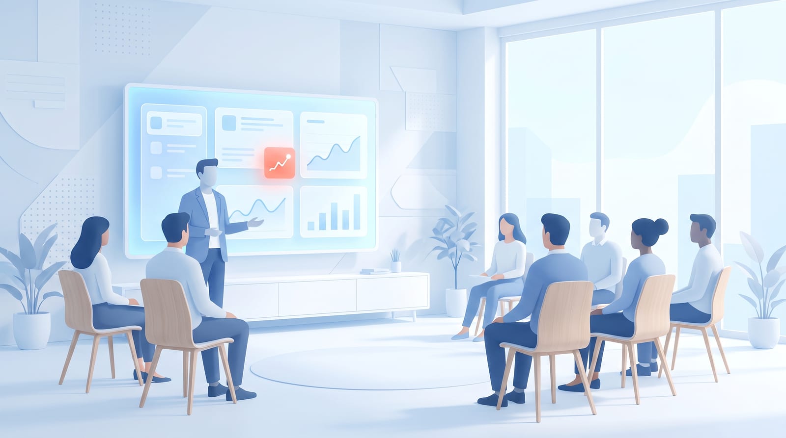 Team-Schulung: Workshop mit Präsentation für das gesamte Team